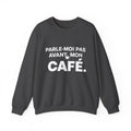 Hoodie humour – Parle-moi pas avant mon café ☕