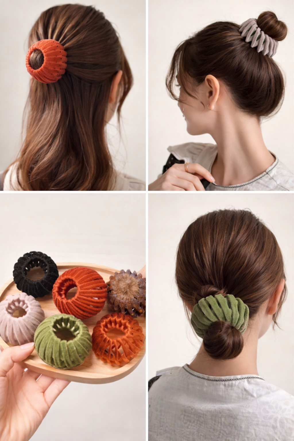 VelvetNest™ Lazy Hair Clutch "Get the Perfect hairstyle  in Seconds – No Pins, No Hassle"